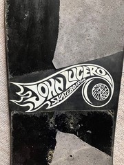 Vintage 1980s SANTACRUZ JOHN LUCERO Skateboard Original Rare Black Label Era JP