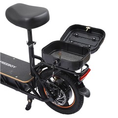 800W 15AH Adults Electric Scooter 34Miles Long Range 10» Tires Folding W/ SealG