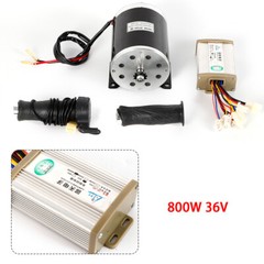 800W 36V Electric Scooter motor kit + control box and Throttle Fit Go-Kart eBike