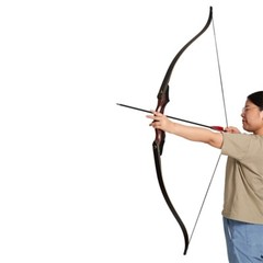 60″ Takedown Recurve Bow 30-50lbs Wooden Bow Riser for Archery Hunting Target