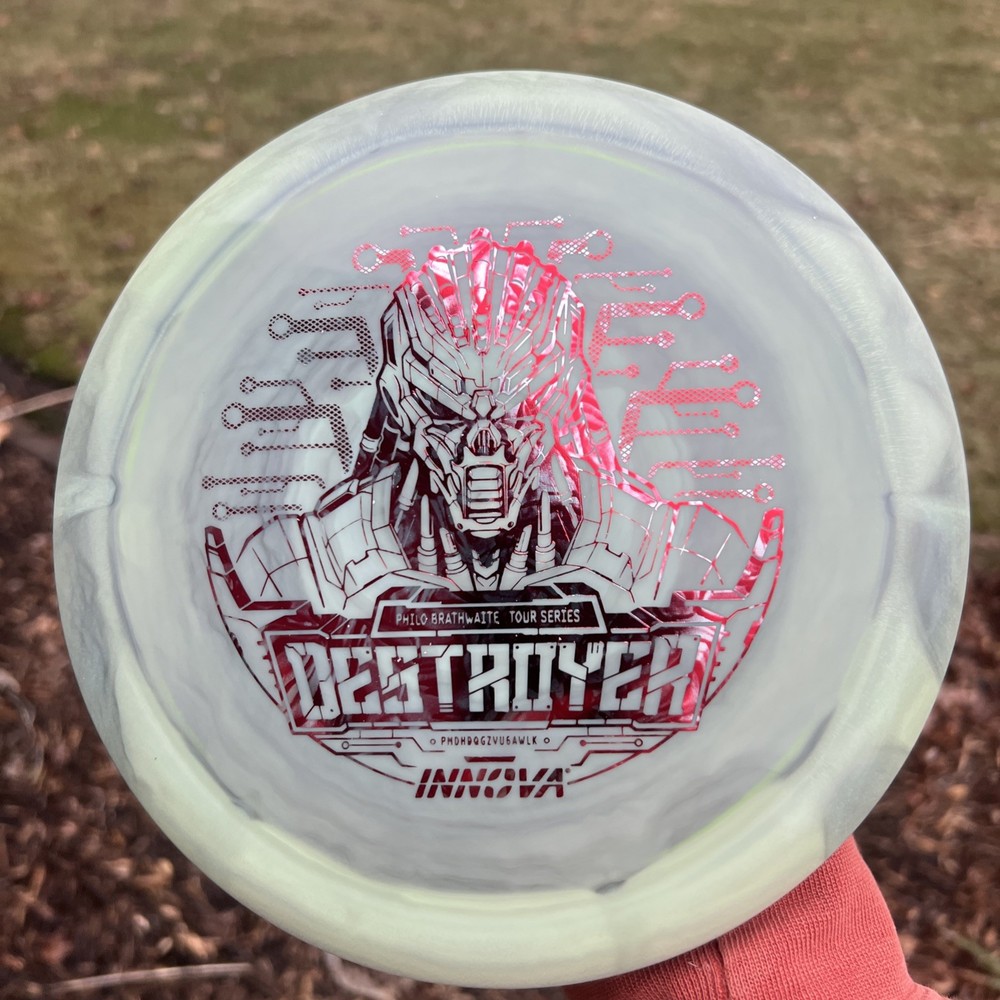 Innova Philo Brathwaite Tour Series Destroyer Disc Golf Disc Light Green 169G