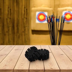 Efficient Arrow Storage for Hunting and Target Practice Holds up to 12 Arrows