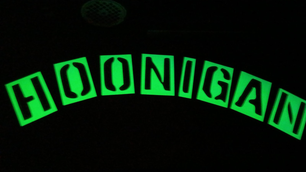 Hoonigan Decal – Glow in the Dark