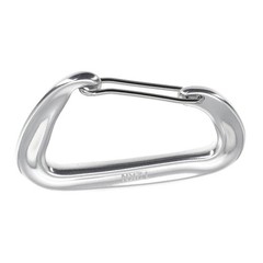 D Shape Clip Carabiner 12KN Aluminium Backpack Hook D Shape Hook Portable