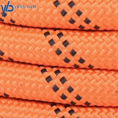 1/2 in ×220′ 48 Stranded Braided Rope Breaking Strength 5174 Pounds Orange Black