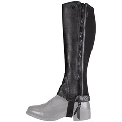 Ariat Breeze Half Chaps, black, unisex adult Small, Mid Height SM item 10005943