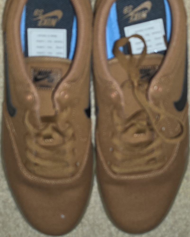 Nike SB Chron 2 CNVS Brown Skateboarding Shoes US 13 Medium (D) DM3493-200