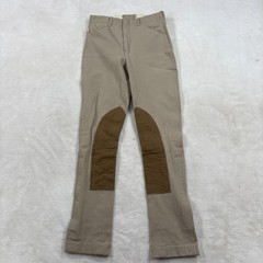 The Tailored Sportsman Size 12 Riding Habits Beige Knee Patch Pants