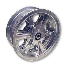 8″ x 3″ Spinner Floater Wheel Aluminum | 1/2″, 5/8″, or 3/4″ Bearing Minibike
