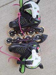 Powerslide Phuzion 3 Girls Inline Skate Soft Boot 76 mm Wheels Adjastable 37-40