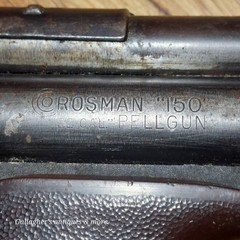 Vintage Crosman 150 Pellgun 22 Cal. Air Pistol CO2