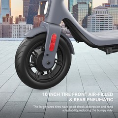 Electric Scooter Adult 500W Range 10″ Tire E-Scooter 31 Miles 25km/h Speed & APP