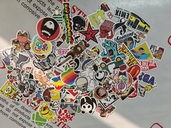 US 100pcs Skateboard Stickers Bomb Vinyl Laptop waterbottle Luggage Decals Dope