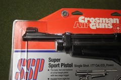 Crossman SSP 250 Bolt Action CO2 .177 Caliber Pellet Pistol