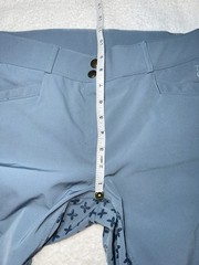 Ovation Riding Tights Pants Womens 28R Blue Mid Waisted 27.5” Inseam Full Seat