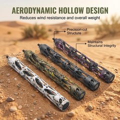 Archery Bow Stabilizer 8inch 11inch Bow Riser Shock Absorber Dampener Recurve…