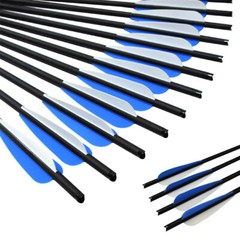 12Pcs 16/18» Carbon Archery Crossbow Arrows Bolts For Outdoor Targeting hunting