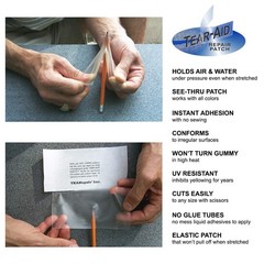 Tear-Aid Vinyl Inflatable Repair Kit, Yellow Box Type B, 1 Pack