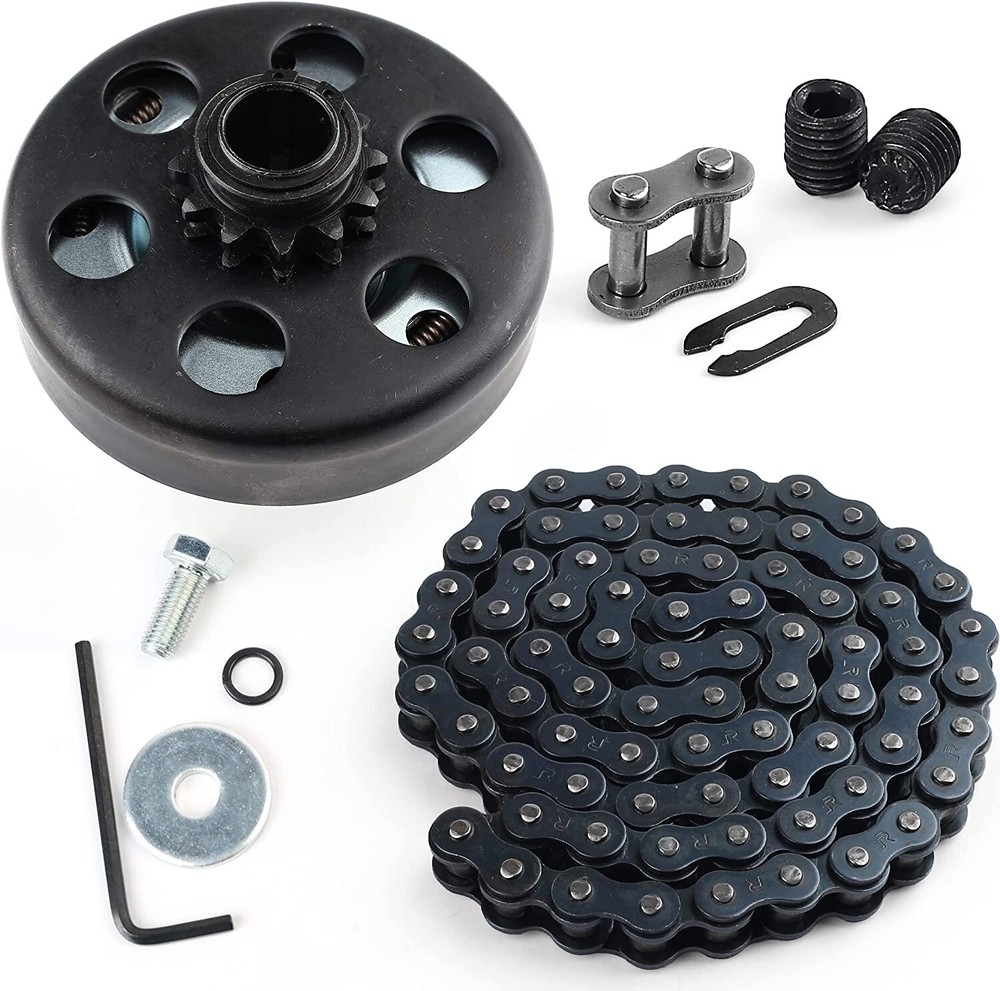 Go Kart Clutch 3/4 Bore 12T Tooth with 35 Chain Centrifugal Minibike Engines