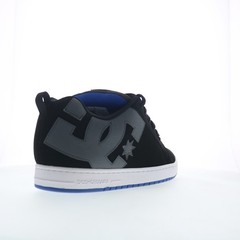 DC Court Graffik 300529-XKSB Mens Black Nubuck Skate Inspired Sneakers Shoes 17