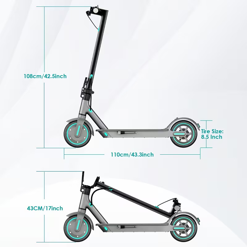Niu ‎KQi3 Pro 350 Watts Kick Electric Scooter – Black (K3P31EB1A11)