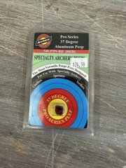 Specialty Archery Pro Series 37° Aluminum Peep Sight Red #749-37PS RD NEW
