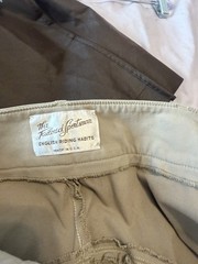 TWO Tailored Sportsman 1923 Trophy Hunter Mid Rise Front Zip/Side Zip Boot Sock