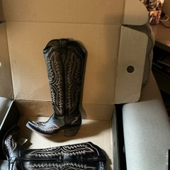 Ariat Women’s Black Western Cowboy Boots US Size 8 MPN 10042447