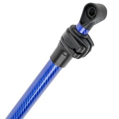 CKG 3k Carbon Fiber Upper & Lower Shaft Rod Full Set for Minelab Equinox 600/800