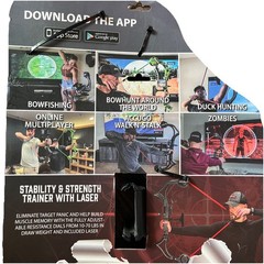 Accubow 2.0 Carbon Fiber Archery Trainer Bow Virtual Hunting Practice System