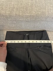 chestnut bay flared riding breeches black and tan brown small full seat