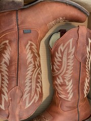 Chaparrel Women’s Brown Western Cowboy Boots US 8 MPN 25