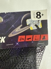 EIGHT Ball Kids Black, Purple & Galaxy Wrist, Knee & Elbow Pads~ 3 Pack~ NEW