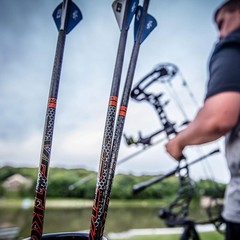 VICTORY ARCHERY VFORCE TKO Sport Low Torque Fletched 8.7 GPI 6pk Arrows
