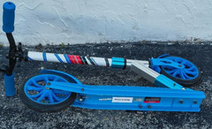 Blue Swagtron K8 Kick Scooter Foldable Lightweight 220LB Capacity Free US Ship