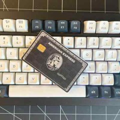 American Express Credit Card Sticker Skin Vinyl Card Cover Pack of 2