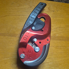 Petzl I’D D20 Self-Braking Descender Belay Device, Large D-Shape Aluminum