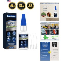 Archery Fletching Glue Rapid Bond Waterproof Clear Adhesive for Arrows
