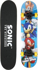 Sonic Character Skateboards – Cruiser Skateboard with ABEC 5 Bearings, Durabl…