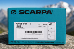 Scarpa Helix Men’s Climbing Shoes Hyper Blue New With Box Sz 14