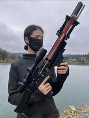 Powerful Slingshot Rifle Semi Automatic Heavy Duty Slingshot For Outdoor Hunting
