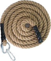 Heavy Duty Gym Climbing Rope 120 Inches for Strength and Coordination Training