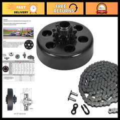 Centrifugal Clutch 3/4″ Bore 10T for #40/41/420 Chain Go Kart Minibike Lawnmower