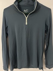 Tailored Sportsman Women’s Blue Long Sleeve 1/4 Zip Riding Top