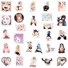 100Pcs Stickers Bomb Vinyl Skateboard Guitar Luggage Sexy Girls Decals Lot Cool