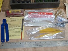 Vintage Lot Gebhardt Helical Multi Fletcher 6 Arrow Fletching Jig Bow Tips