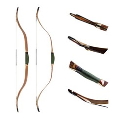 US Turkish Bow 50» Wooden Traditional Recurve Bow Horsebow Beginner Archery