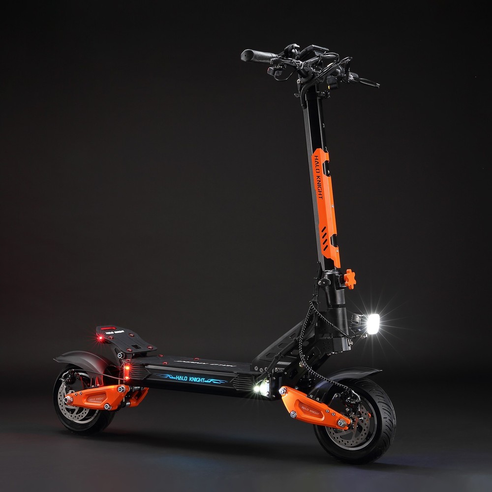 Halo Knight T102 E-Scooter 1200W 21Ah 10″ Electric Scooter Foldable 50km/h USA