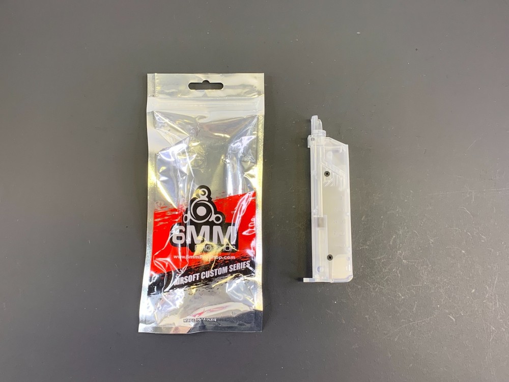 6mmProShop 120 Round Pistol Mag Size Airsoft Universal BB Speed Loader CLEAR