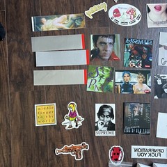 Supreme Sticker & Accessories Lot – Gucci Mane Shower Cap Bouncy Ball And More